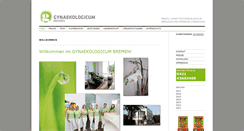 Desktop Screenshot of gynaekologicum-bremen.com